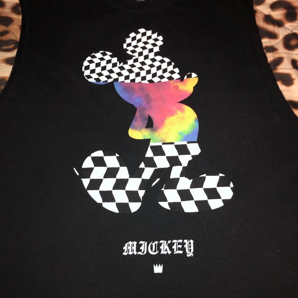 ❣️SOLD❣️ Neff Disney Rainbow Mickey Mouse Tee - Picture 2 of 5